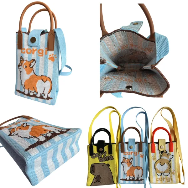 Corgi Blue Mini Bag For Kids - Image 4