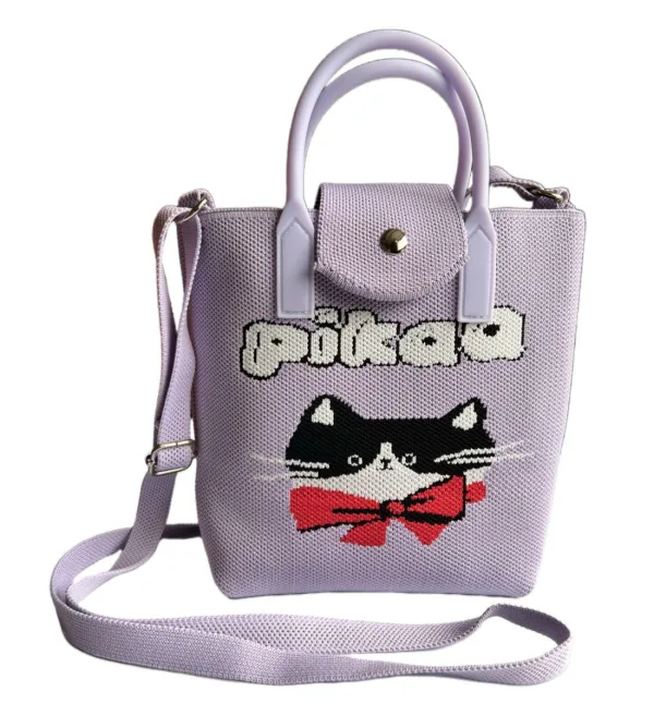 purple mall size crossbody bag for girls