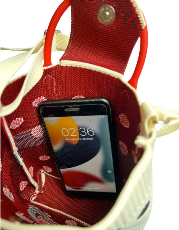 Tomato Cat Cream Small Crossbody Bag - Image 4