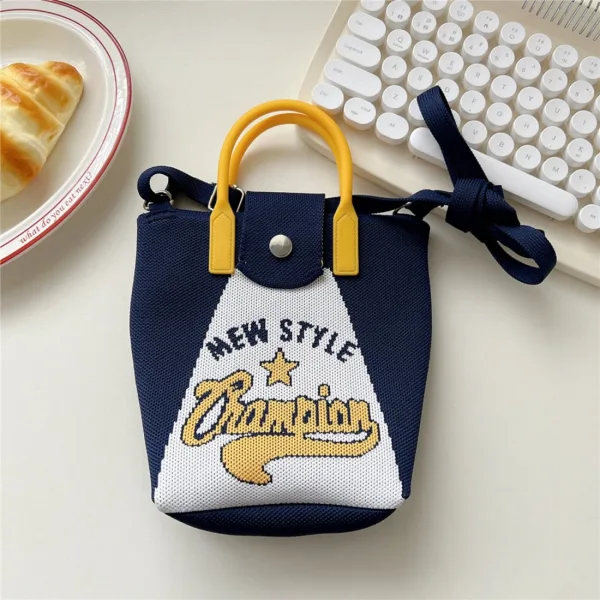 Champion Navy Small Crossbody Bag For Girls - Image 2