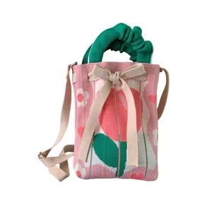 Tulip drawstring min bag for girls