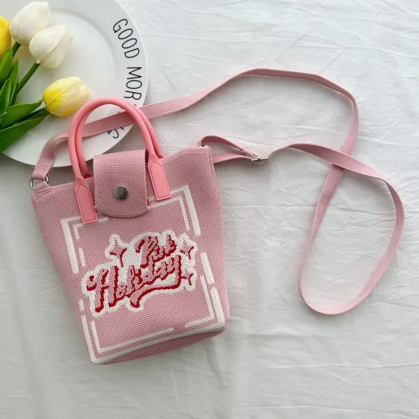 Holiday Pink Small Crossbody Bag For Girls - Image 5