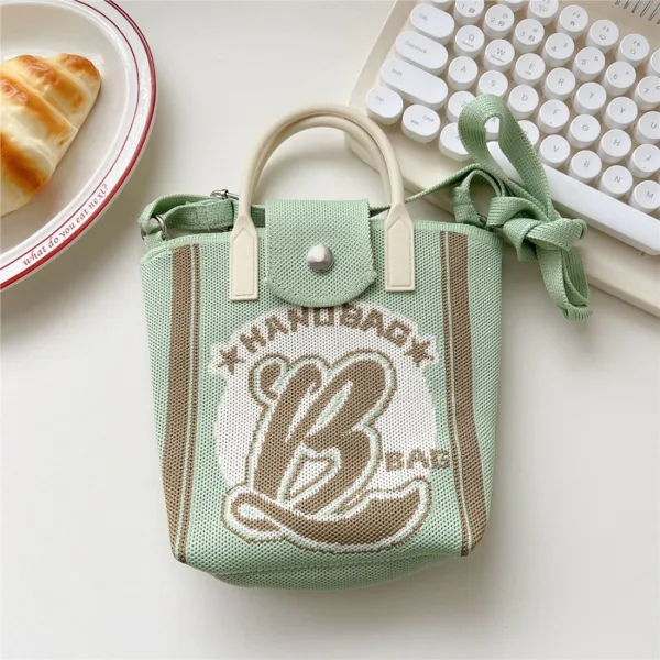 Handbag Green Small Crossbody Bag For Girls - Image 4