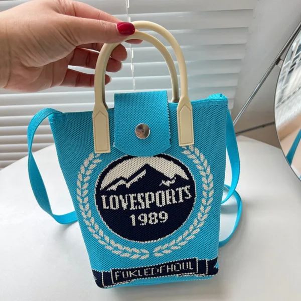 Love Sports Blue Small Crossbody Bag For Girls - Image 3