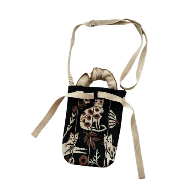 Cat And Flo Mini Drawstring Phone Bag For Women - Image 3