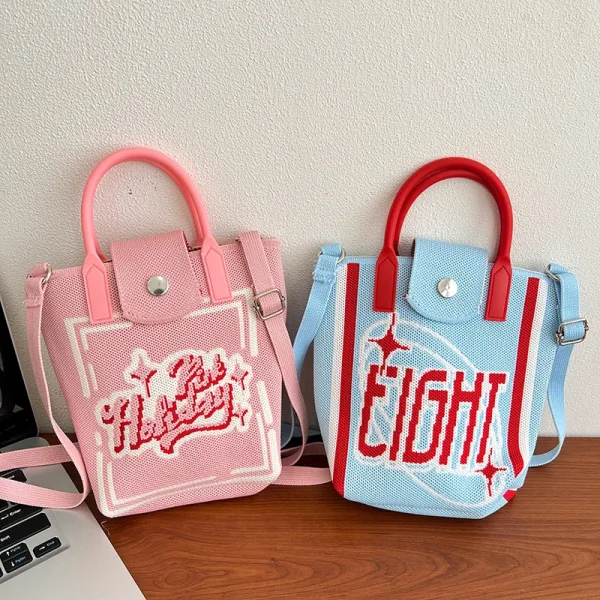 No.8 Blue Small Crossbody Bag For Girls - Image 4