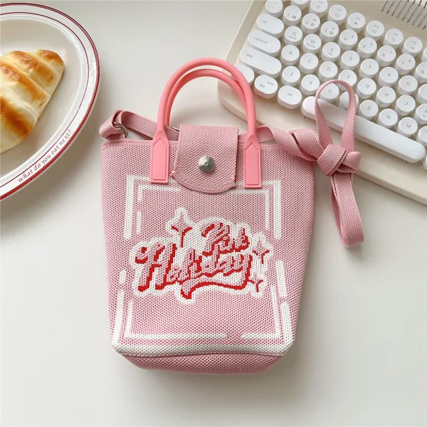 Holiday Pink Small Crossbody Bag For Girls - Image 2