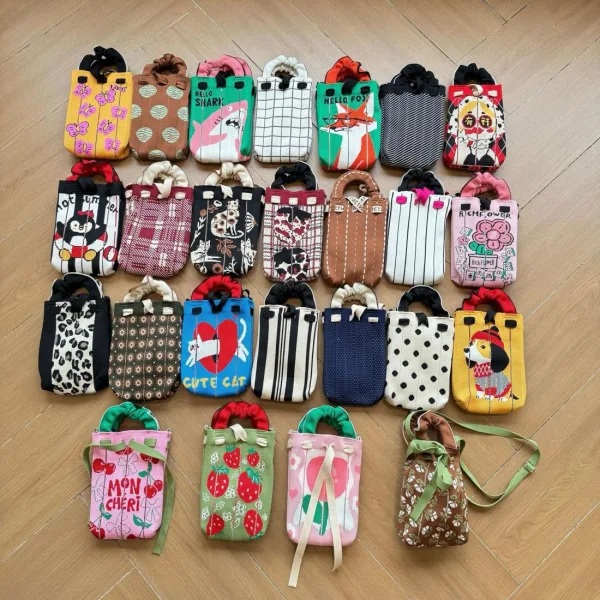 Get Rich Mini Drawstring Phone Bag - Image 2