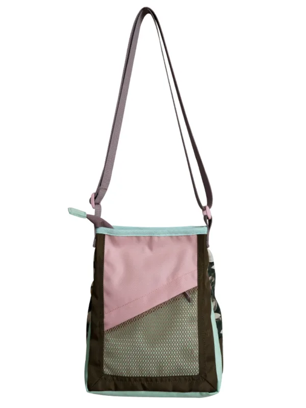 Retro Color-Block Phone Bag For Girls