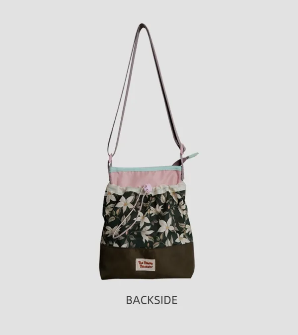 Backside is floral design,aesthetic and vintage